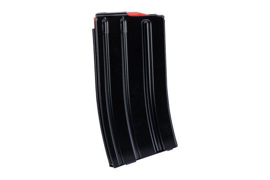 Global Ordnance Steel 20rd 5.56 NATO magazine has a sleek black finish